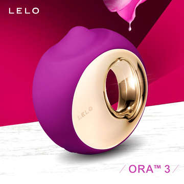瑞典LELO-ORA 3 奧拉3代口愛按摩器 深玫紅